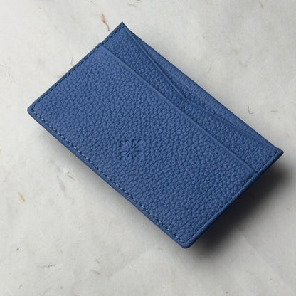 Aqua Blue Leather Card Holder For Stylish Organization | Patek Philippe