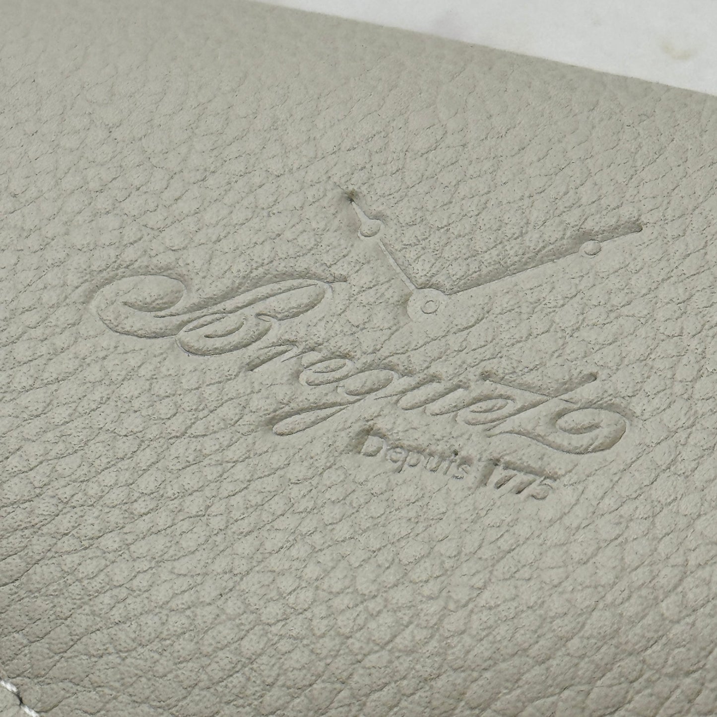 Breguet White Leather Wallet For Stylish Organization | Sleek Elegance