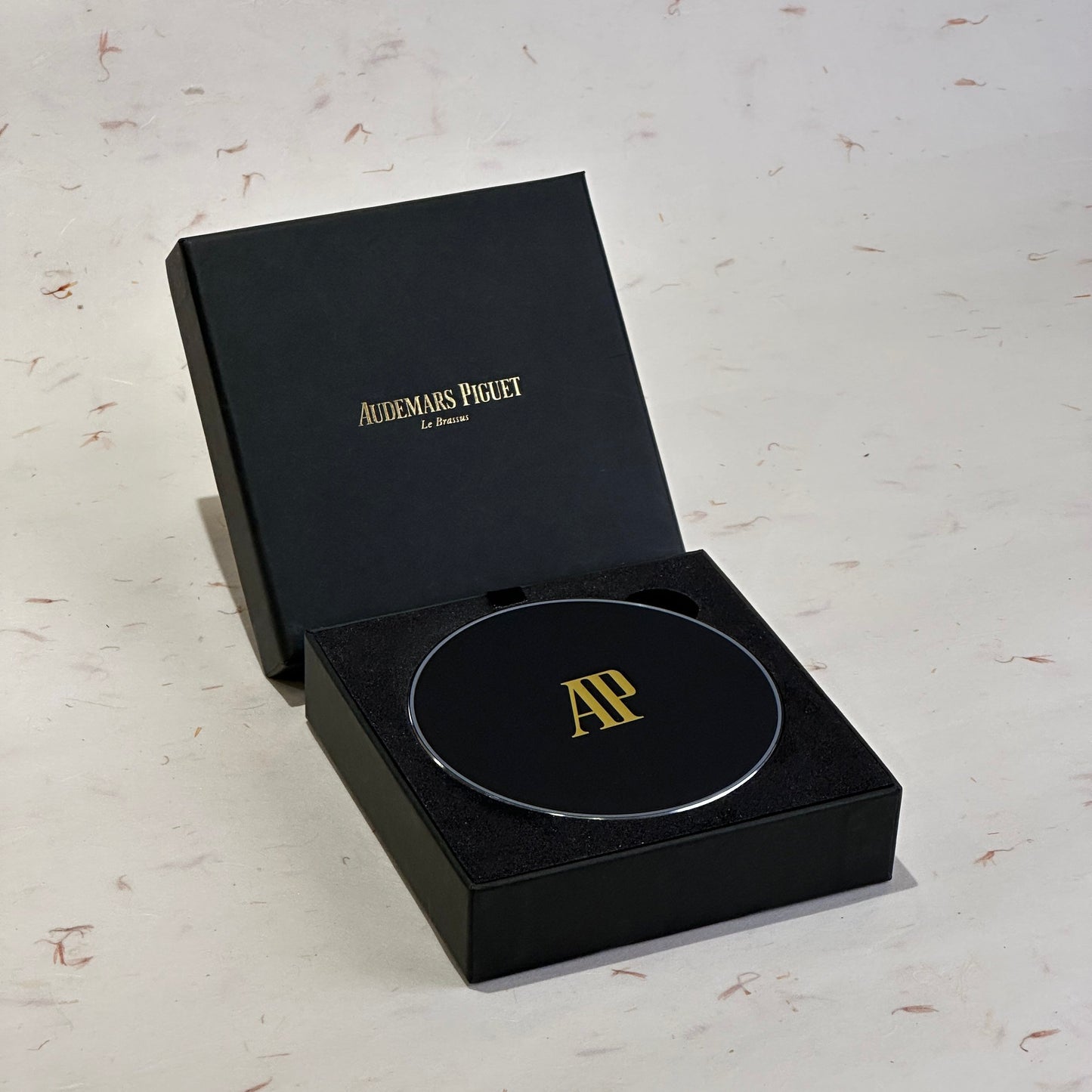 Royal Gold Wireless Charger For Qi-Enabled Devices | Audemars Piguet Luxe Charging Companion