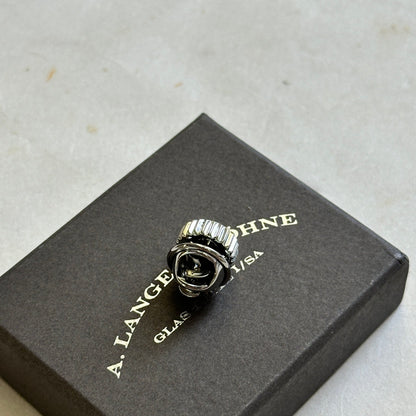 A. Lange & Söhne Silver Suit Pin For Formal Attire | Timeless Elegance