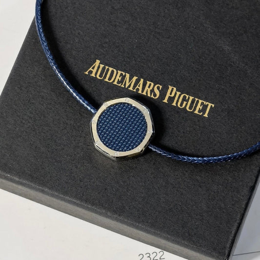 **Audemars Piguet Royal Oak Stainless Steel Navy Blue Bracelet For Royal Oak** | Elegant Timepiece Accessory