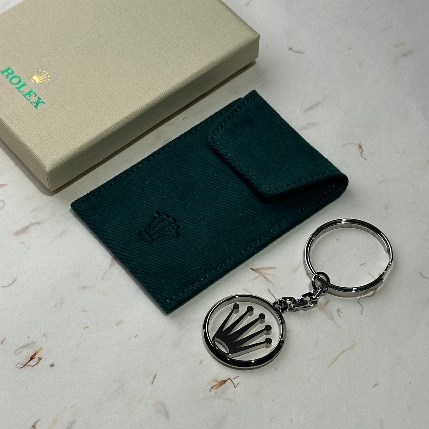 Rolex Stainless Steel Crown Keychain For Enthusiasts | 2022 Titanium Vip Gift