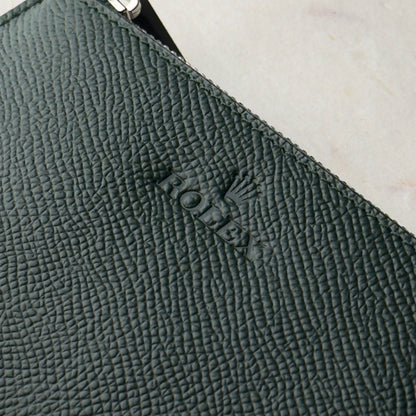 Rolex Verdant Leather Wallet For Collectors | Chrono Prestige