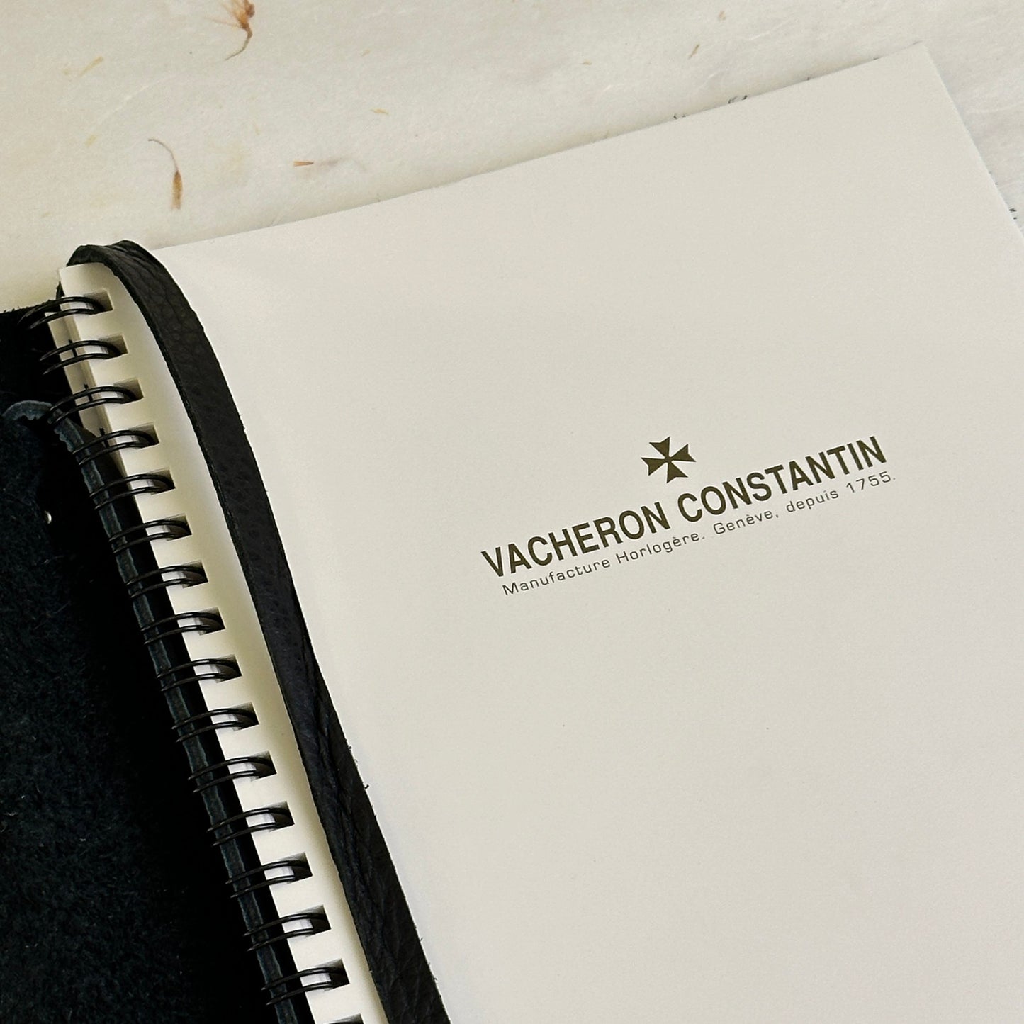 Vacheron Constantin Malte Leather Notebook | Luxury Writing Journal