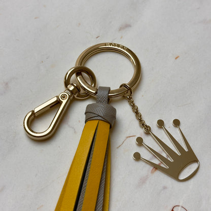 Rolex Crown Tassel Keychain For Luxury Enthusiasts | Stylish Accessory For Rolex Fans