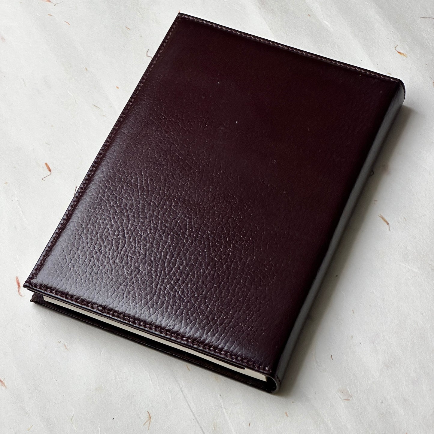 Rolex Burgundy Caviar Leather Notebook For Exquisite Writing Experience | Luxury Craftsmanship