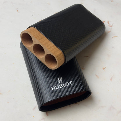 Hublot Carbon Fiber Cigar Case For Cigar Storage | Stylish & Secure Solution