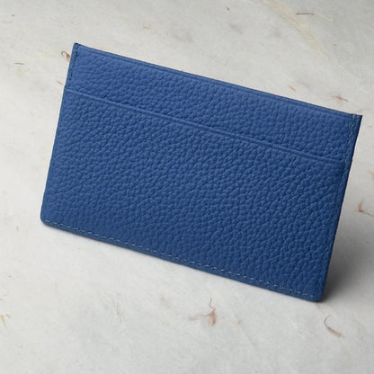 Aqua Blue Leather Card Holder For Stylish Organization | Patek Philippe