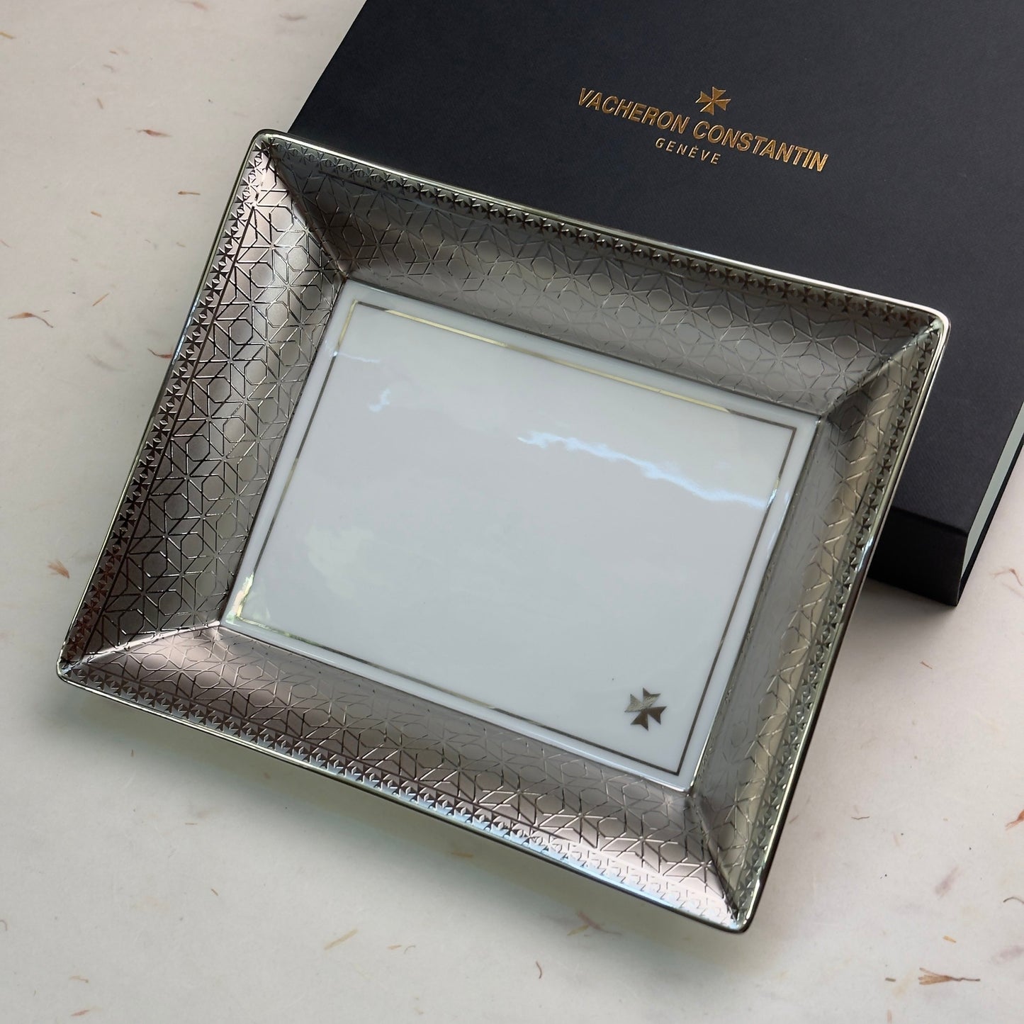 Vacheron Constantin Bernardaud Silva Ceramic Ashtray | Luxury Collaboration