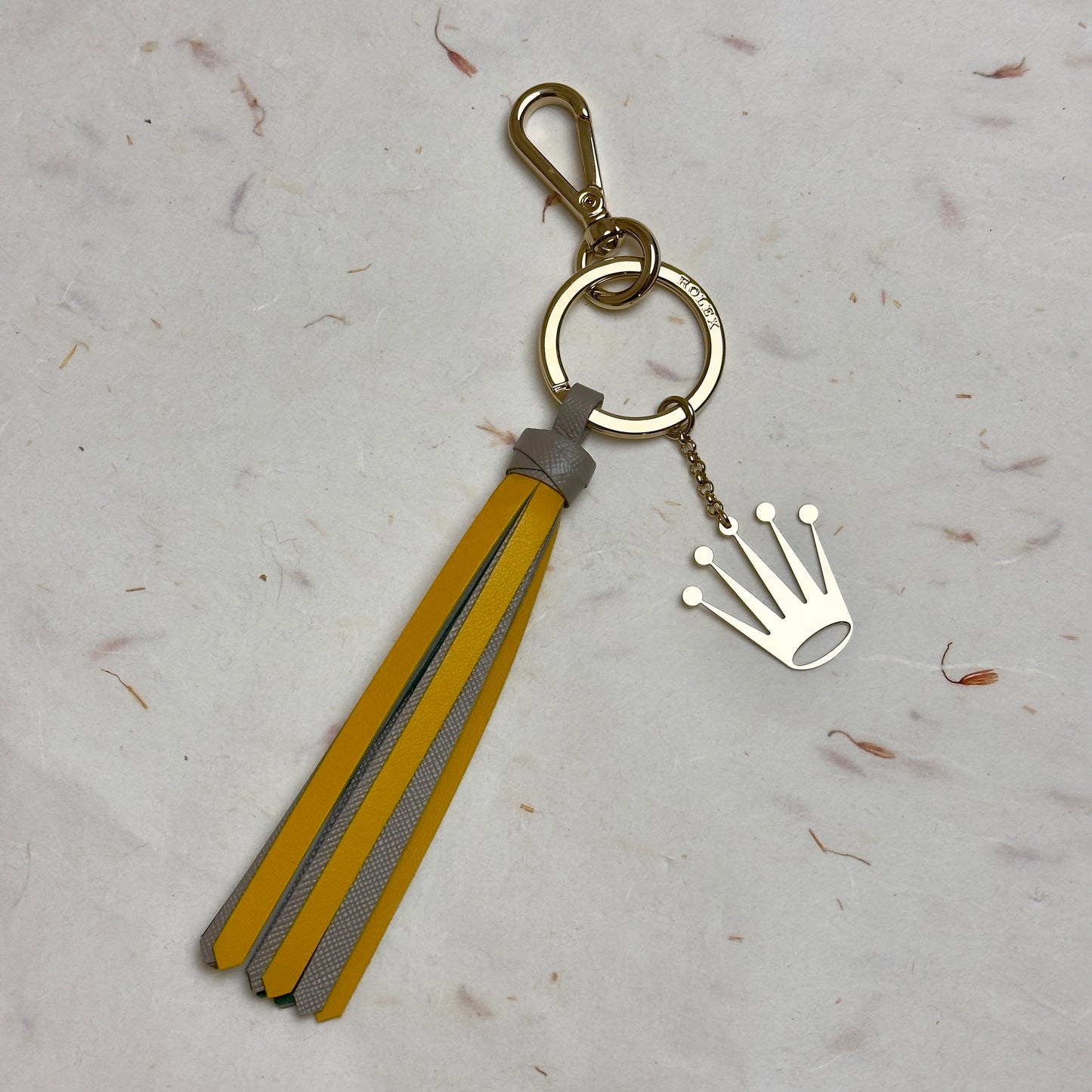 Rolex Crown Tassel Keychain For Luxury Enthusiasts | Stylish Accessory For Rolex Fans