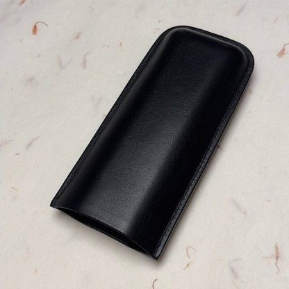 Vacheron Constantin Black Leather Cigar Case For Discerning Cigar Enthusiasts