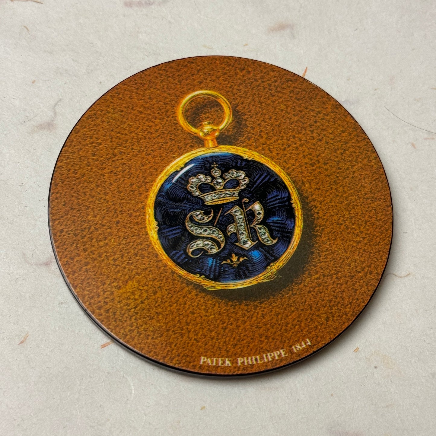 Patek Philippe Vintage Coaster - Art Collection For Elegant Table Settings