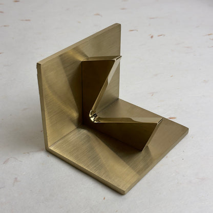 Vacheron Constantin Brass Bookends Set For Elegant Office Decor | Luxetime