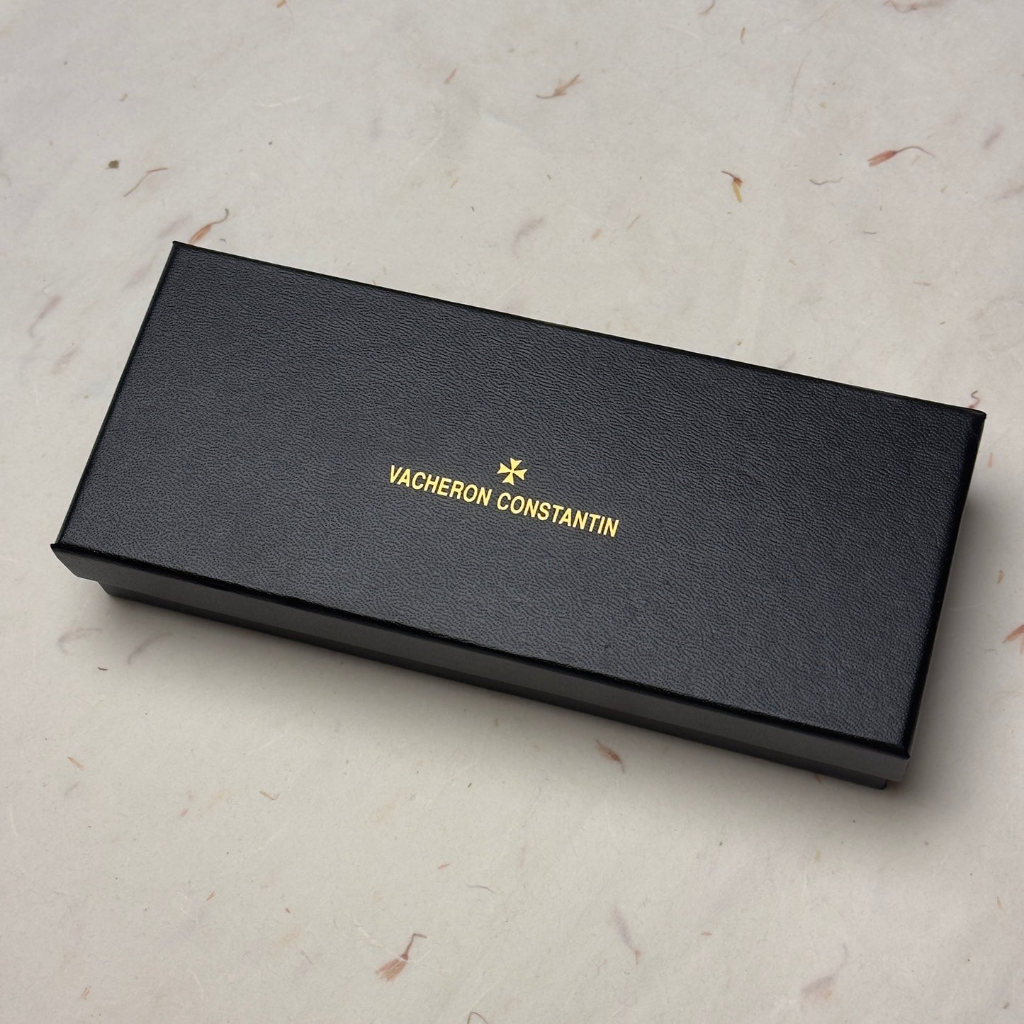 Vacheron Constantin Black Leather Cigar Case For Discerning Cigar Enthusiasts