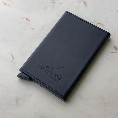 Breguet Élite Blue Leather Cardholder For Business And Credit Cards | Elegant Essential For Professionals