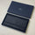 Breguet Blue Leather Long Wallet For Stylish Organization