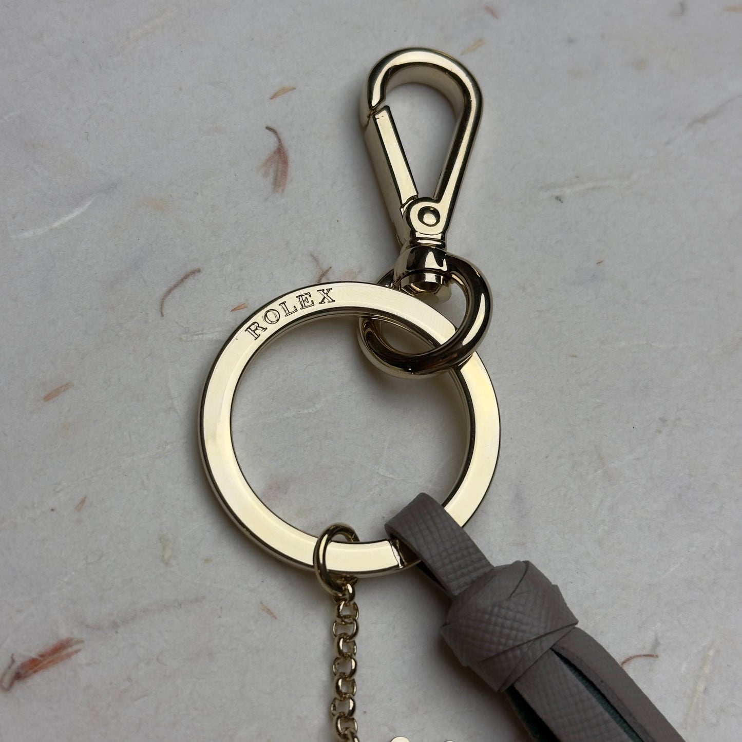 Rolex Signature Tassel Keychain For Watch Enthusiasts | Timeless Elegance