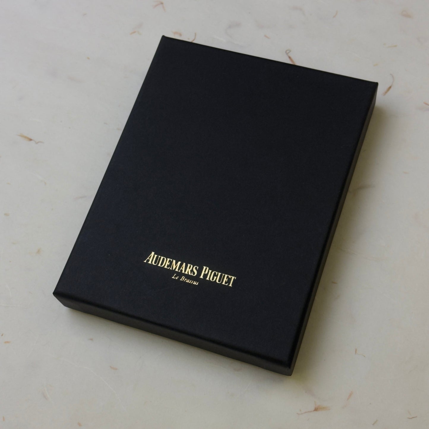 Audemars Piguet Black Leather Passport Holder For Stylish Travel | Elegant Travel Companion