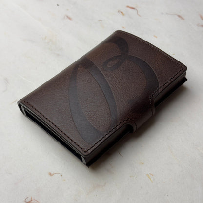 Breitling Heritage Brown Leather Card Holder For Business Professionals | Sleek & Stylish Choice