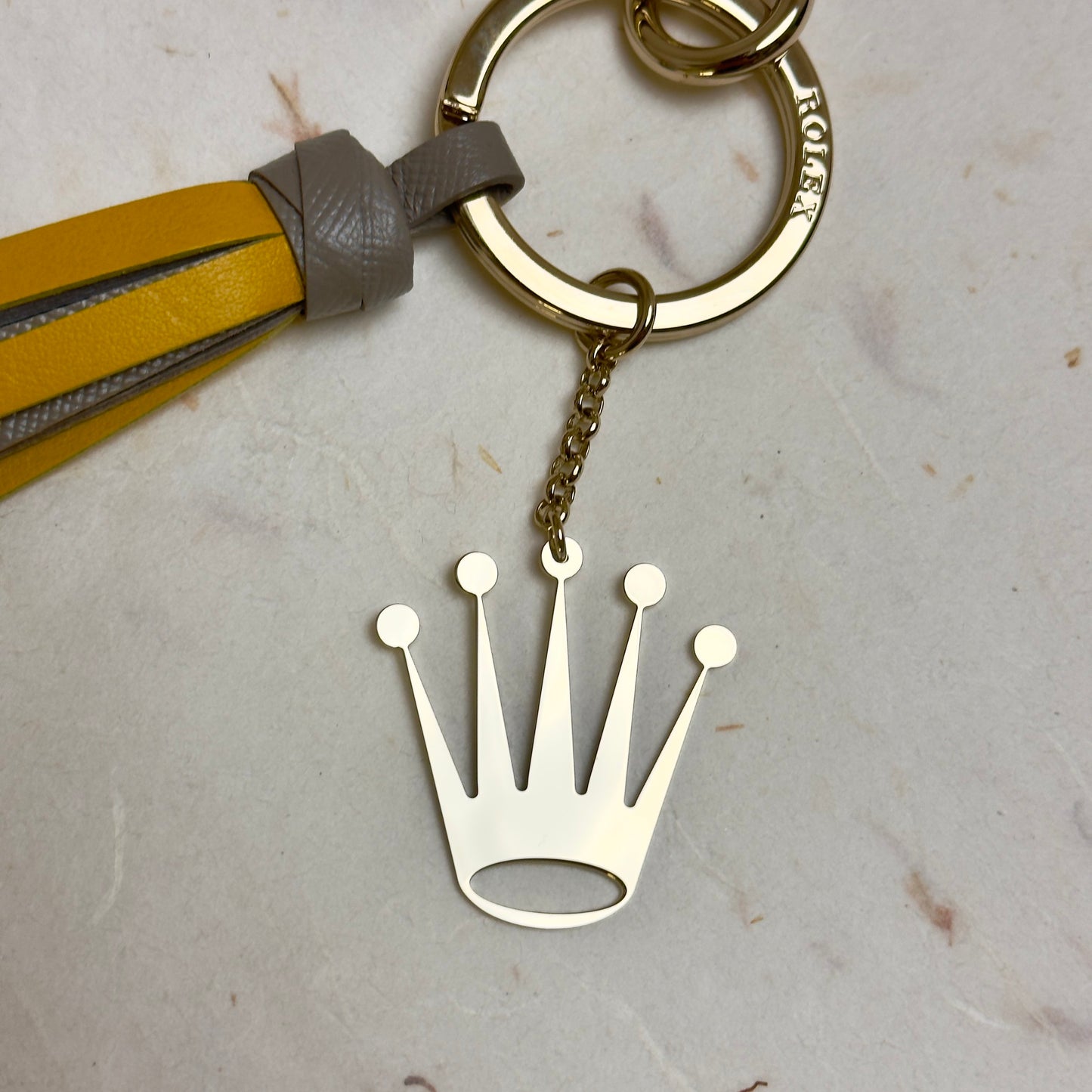 Rolex Crown Tassel Keychain For Luxury Enthusiasts | Stylish Accessory For Rolex Fans