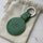 Breitling Green Leather Keychain For Stylish Key Carrying | Luxurious Key Holder