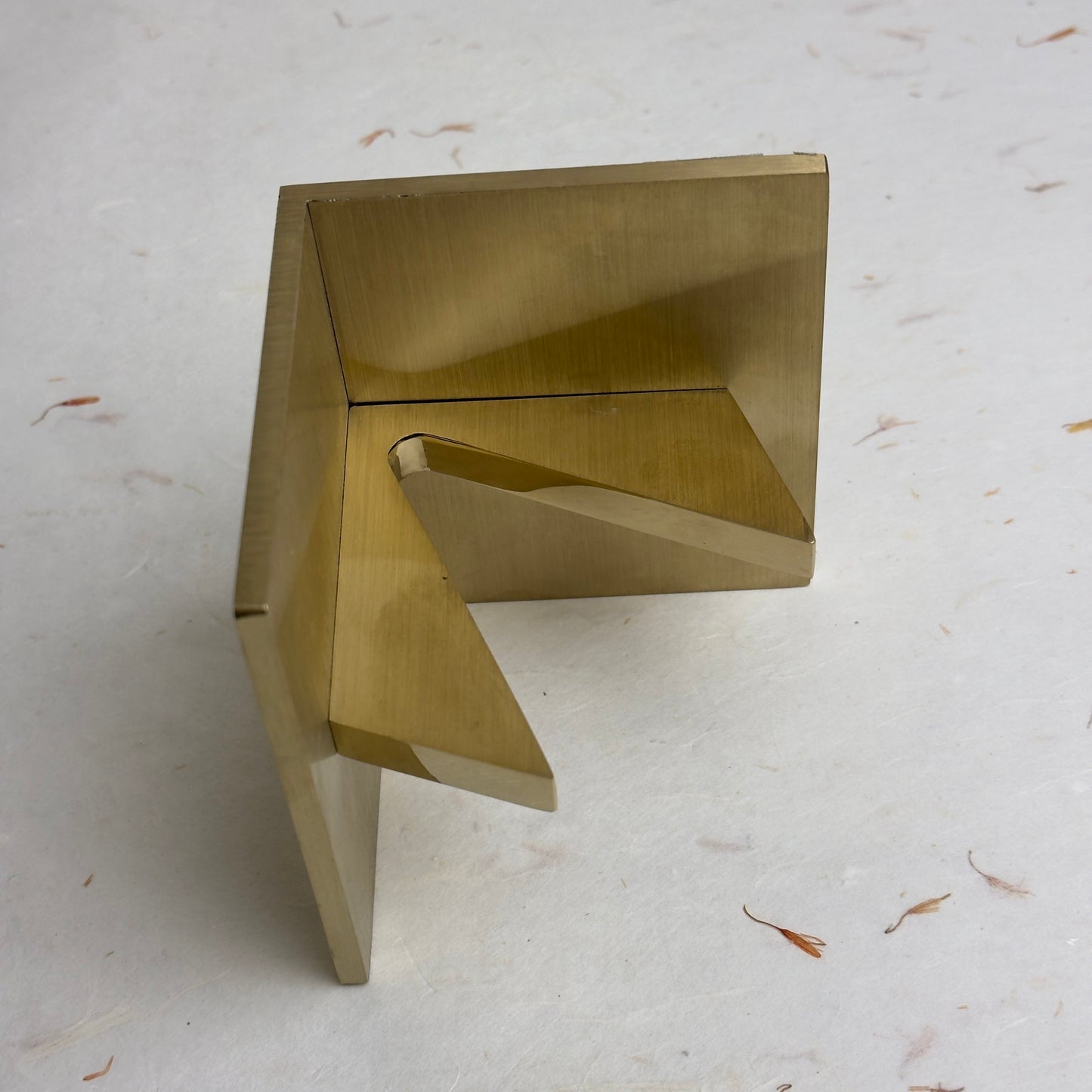 Vacheron Constantin Brass Bookends Set For Elegant Office Decor | Luxetime