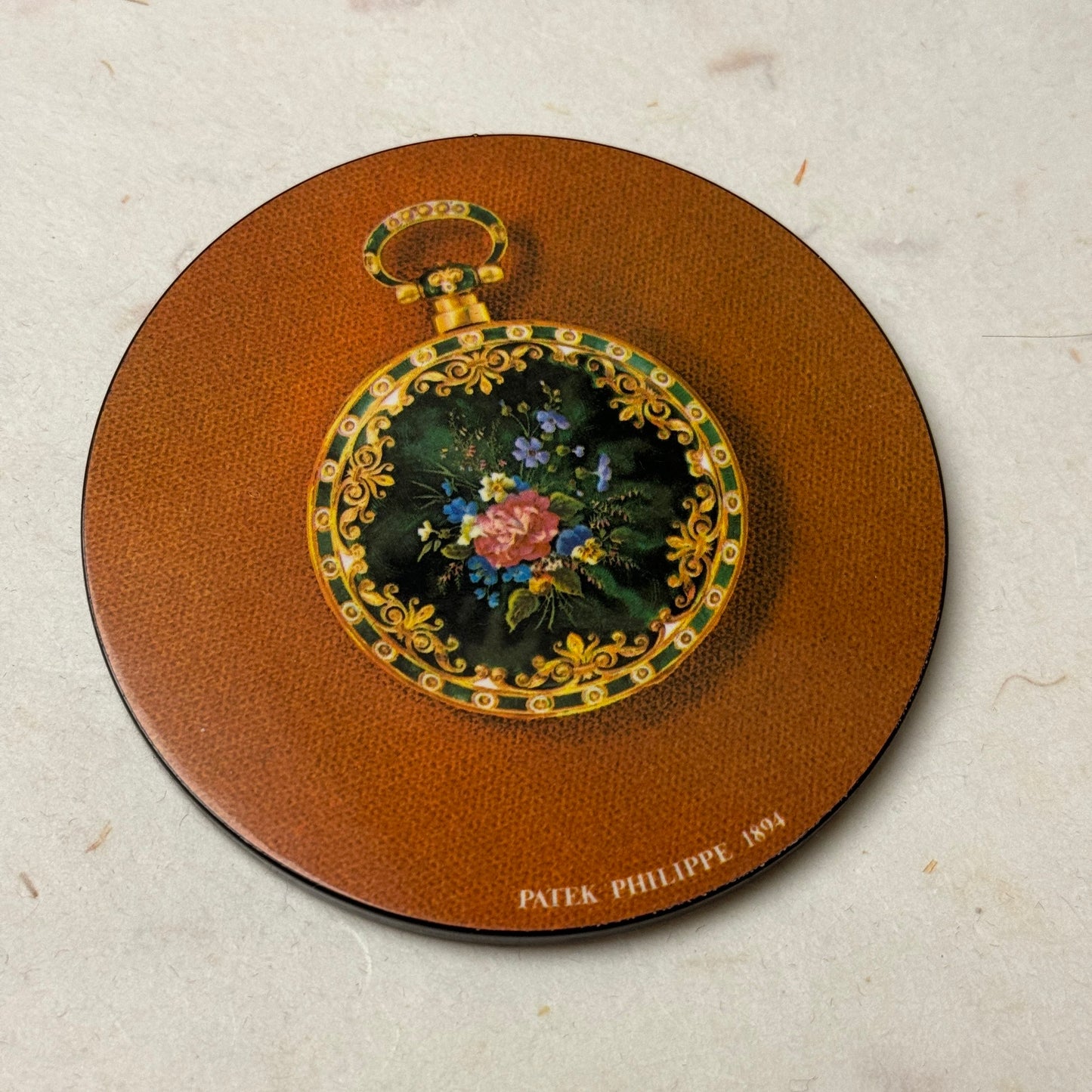 Patek Philippe Vintage Coaster - Art Collection For Elegant Table Settings