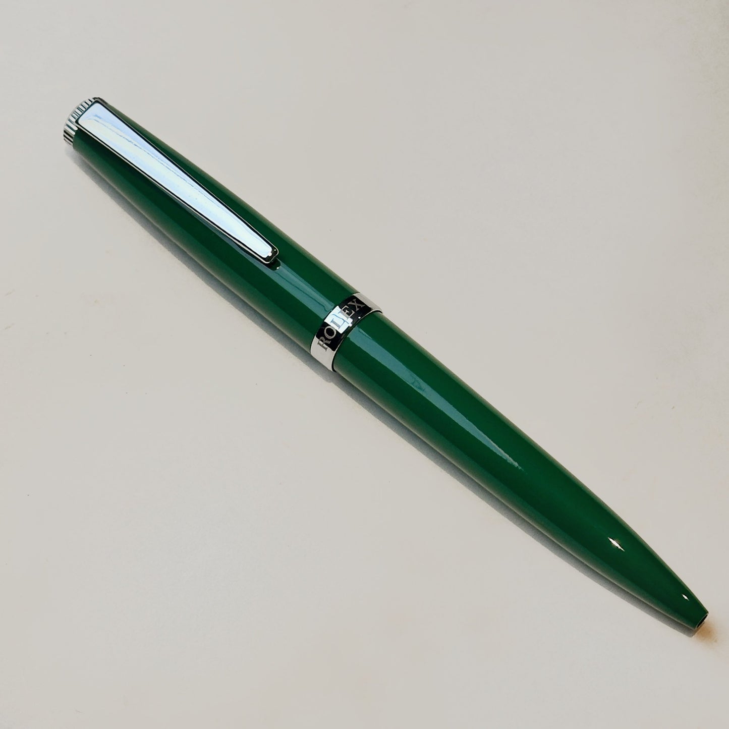 Rolex Emerald Twist Pen In Emerald Finish | Luxury Writing Instrument For Discerning Collectors