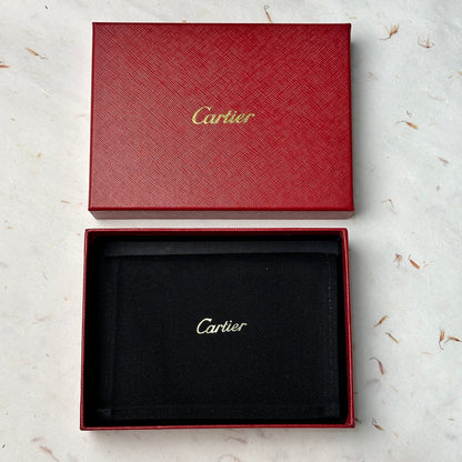 Cartier Black Leather Card Holder For Discerning Luxury Collectors | Cartier