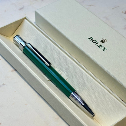 Rolex Emerald Click Pen In Emerald Green | Vip Collectible