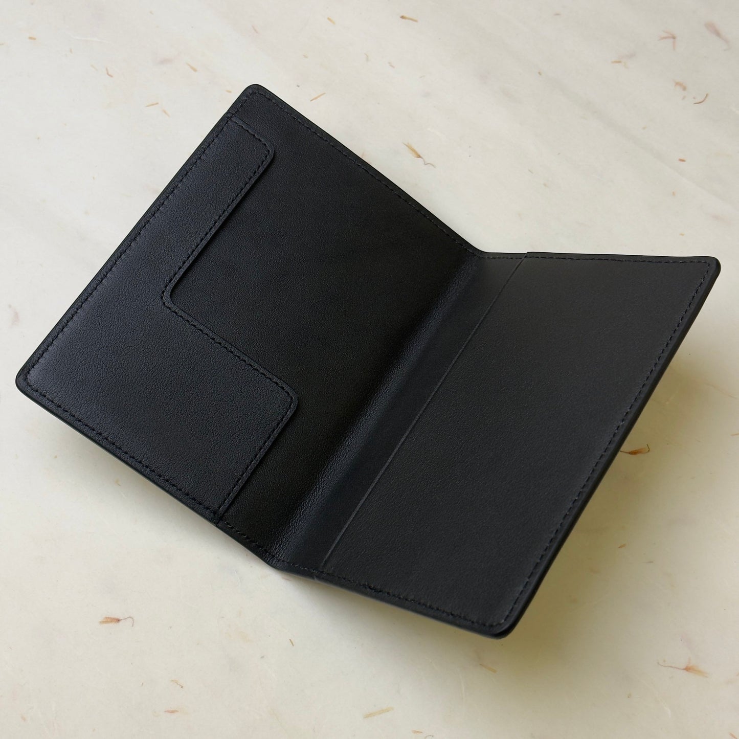 Audemars Piguet Black Leather Passport Holder For Stylish Travel | Elegant Travel Companion