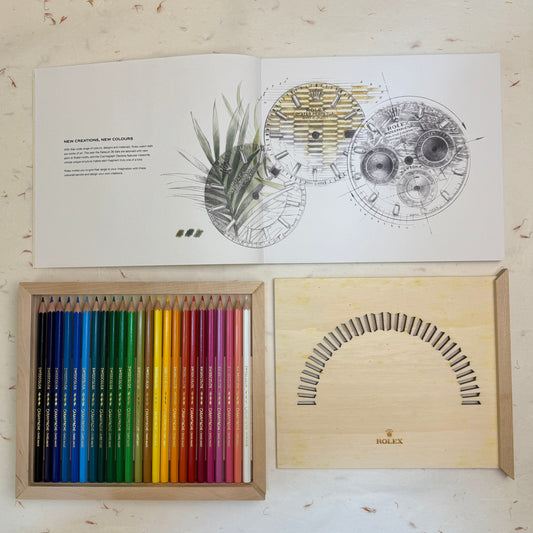 Rolex Baselworld 2020 Colored Pencils Set For Sophisticated Creativity | Luxury Vip Gift