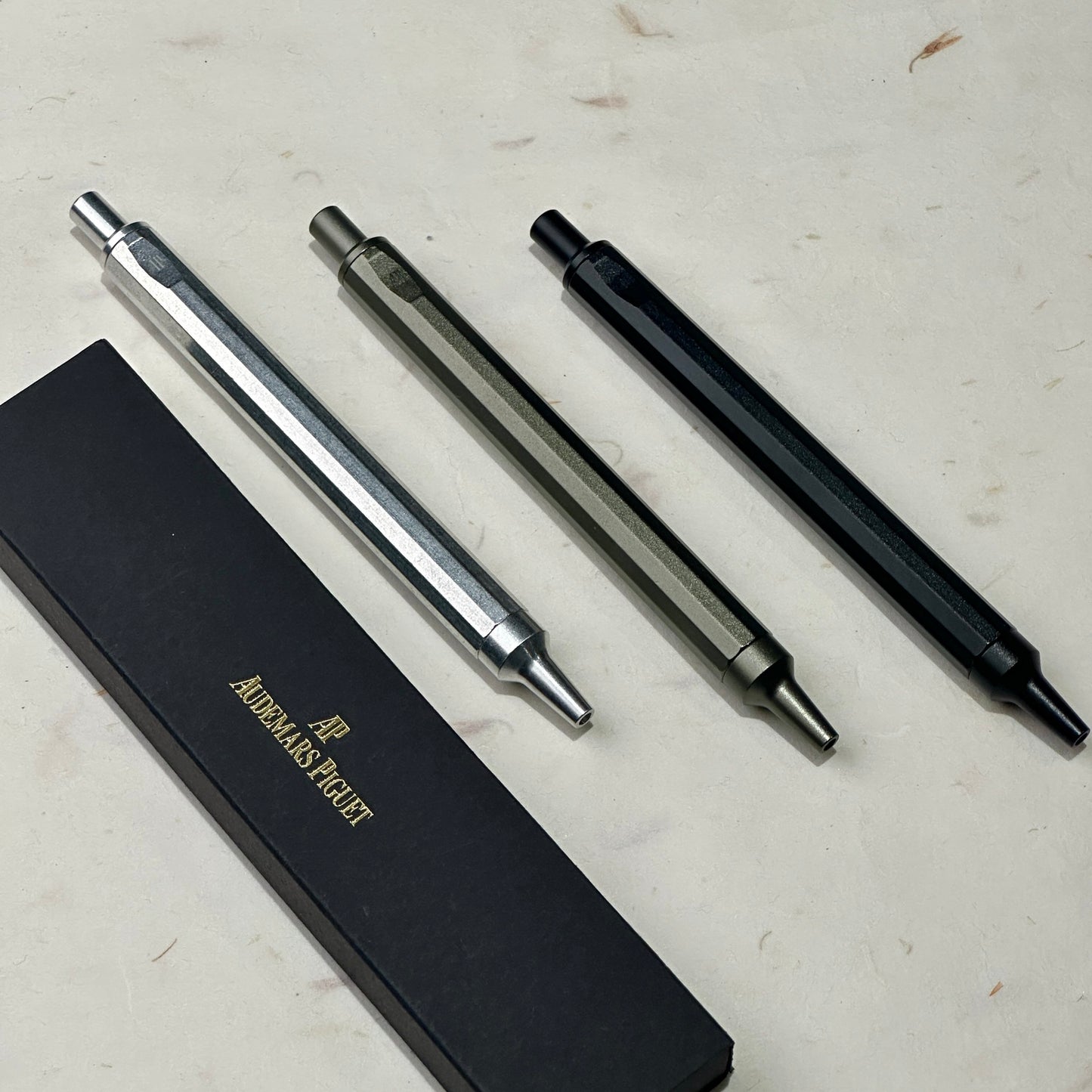 Audemars Piguet Hmm Trilogy Ballpoint Pen Set For Vips | Exquisite Writing Collection