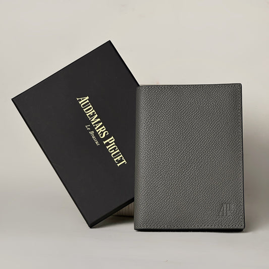 Audemars Piguet Slate Grey Passport Holder For Vip Travelers | Exclusive Luxury Accessory