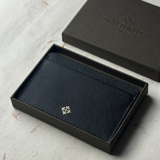 Patek Philippe Vip Leather Card Holder For Ad Vips | Luxury 3 Pocket Wallet