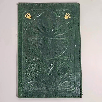 Vintage 1950S-60S Rolex Green Leather Passport Wallet | Classic Luxury Statement