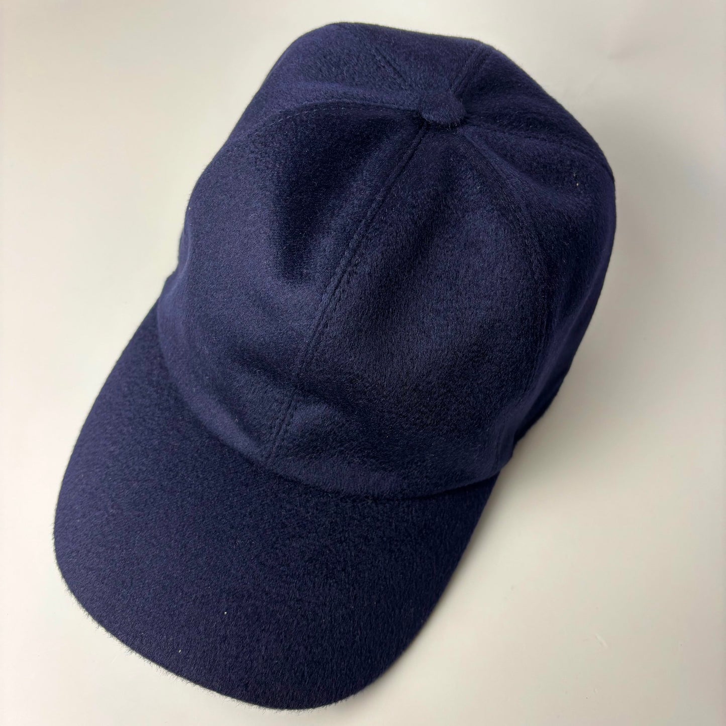 Rolex Navy Wool Baseball Cap With Crown Logo & Adjustable Strap For Style & Comfort