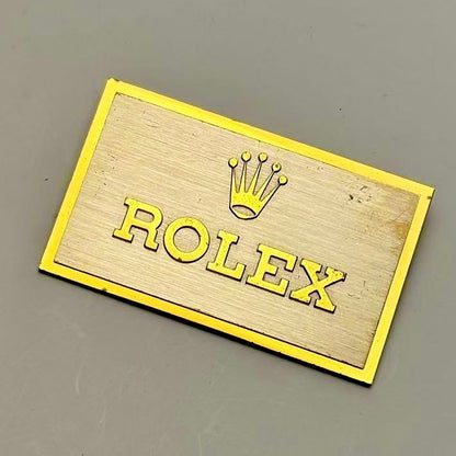 Rolex Gold-Framed Nameplate For Display | Official Retail Dealer - Swiss Made Luxury