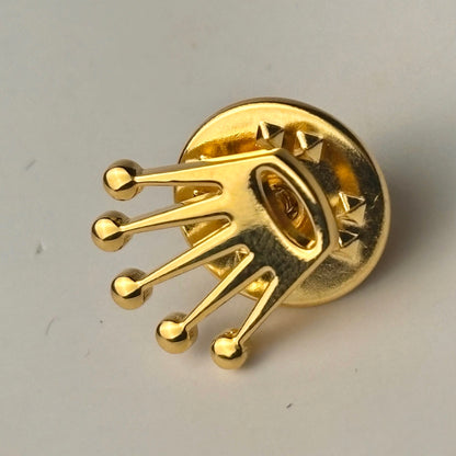 Rolex Gold Crown Lapel Pin For Formal Attire | Luxury Rolex