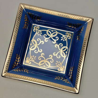 Patek Philippe Limoges Porcelain Tray 2012 – Gilded Collector'S Piece | Exquisite Elegance