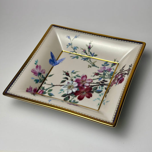 Patek Philippe Limoges Porcelain Vide-Poche | Hand-Painted Floral Design Dish