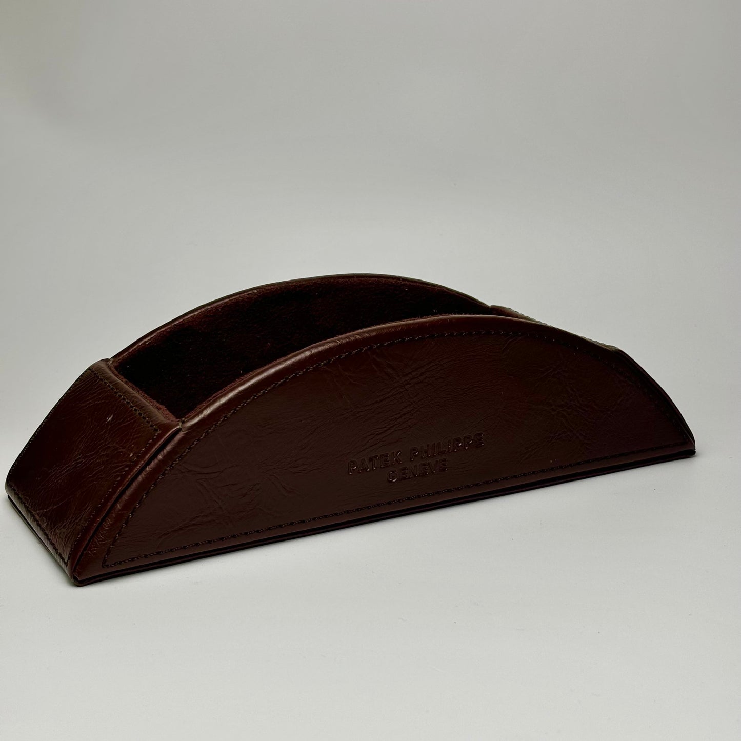 Patek Philippe Burgundy Leather Letter Tray (1980S) | Genève