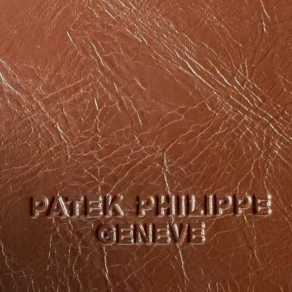 Patek Philippe Burgundy Leather Watch Tray For Display | 1990S Luxury Aesthetic