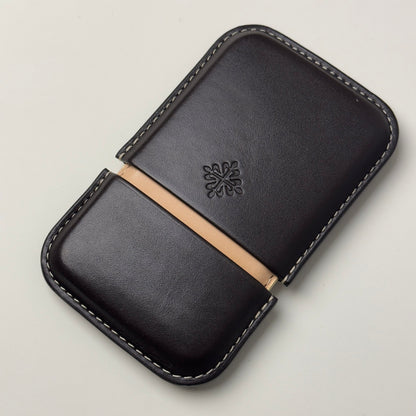 Patek Philippe Leather Card Case For Business Cards & Ids | Calatrava Luxury Holder