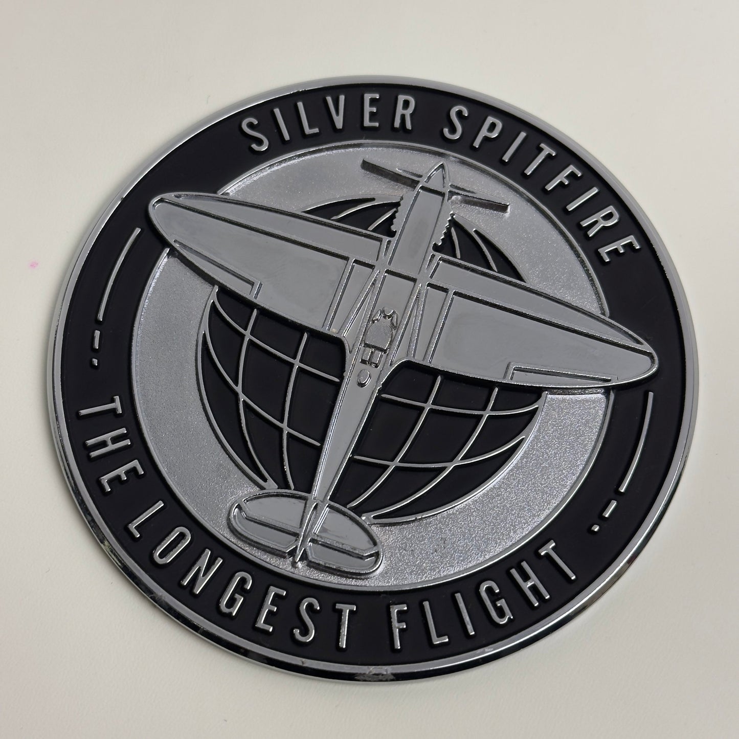 Iwc Silver Spitfire Medallion Set For Aviation Enthusiasts | A Tribute To The Longest Flight