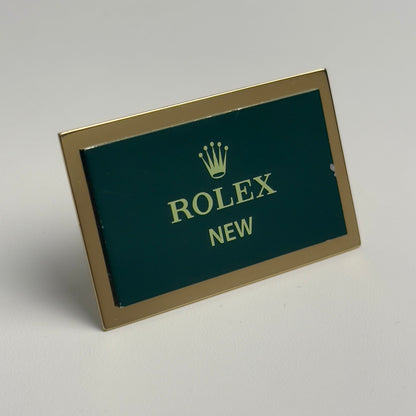 Rolex New Display Plaque - Sleek Tribute To Latest Models | Rolex