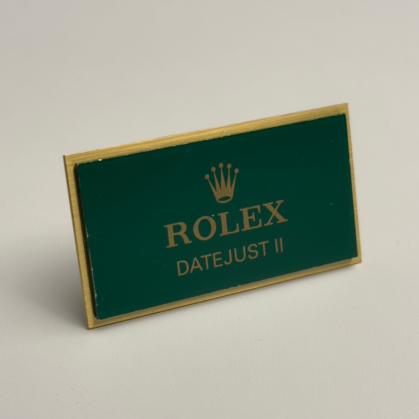 Rolex Datejust & Datejust Ii Display Plaque | Luxury Collectibles For Rolex Enthusiasts