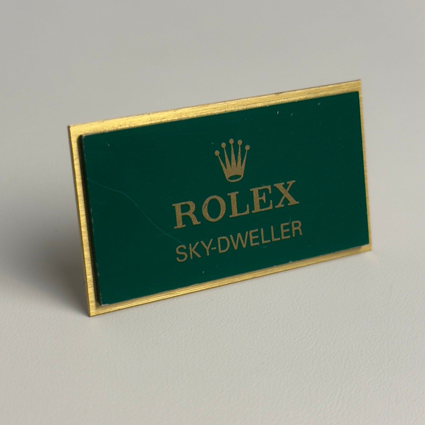 Rolex Sky-Dweller Display Plaque For Collection | Elegant Addition