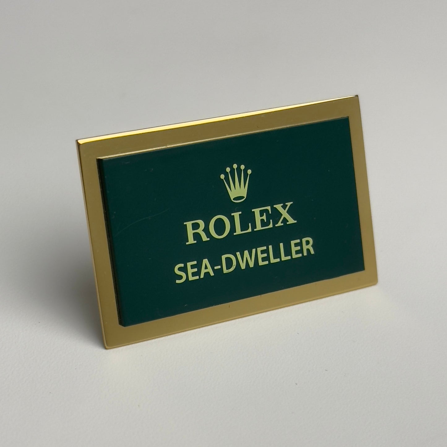 Rolex Sea-Dweller Display Plaque | Iconic Tribute For Watch Enthusiasts