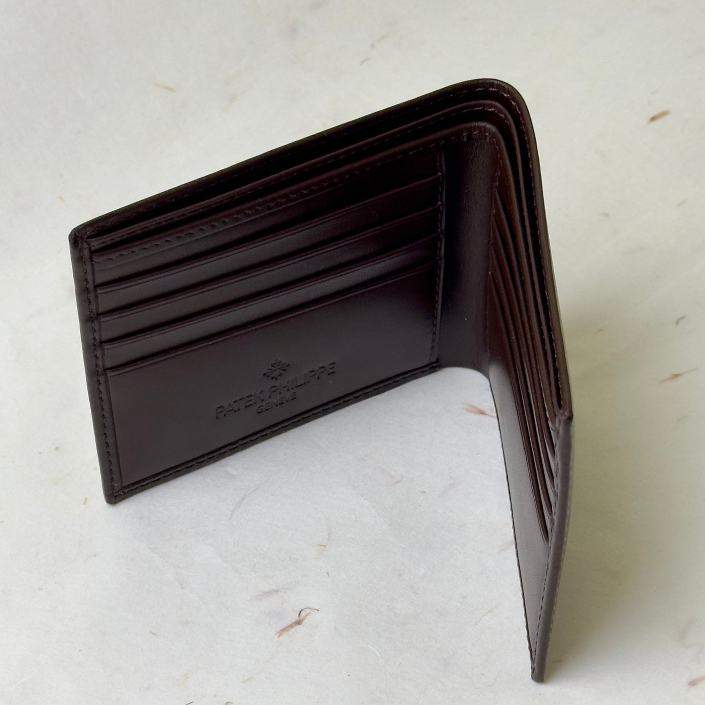 Patek Philippe Leather Bifold Wallet For Elegance | Timeless Calatrava